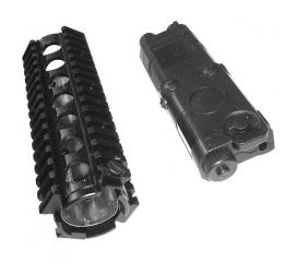 Garde main RIS metal + boitier de batterie pour Colt M4