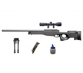 Pack AW308 Sniper + Lunette 3,9 X40 + bipied + billes