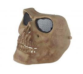 Masque Skull grillagé Tan Norme EN 1731 / 2006